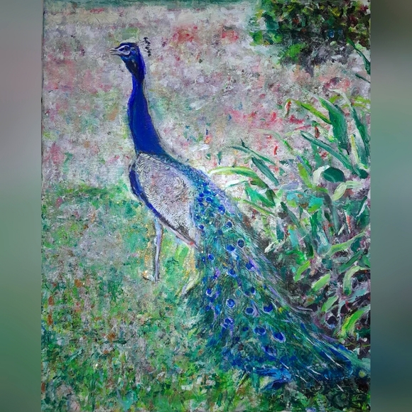 Peacock Painting